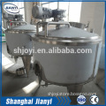 double jacketed mixing tank with agitator